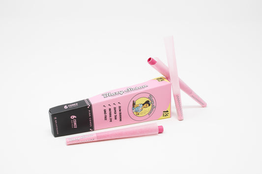 Blazy Susan - Pink Cones - 1 1/4” 6pk **DISCONTINUED**
