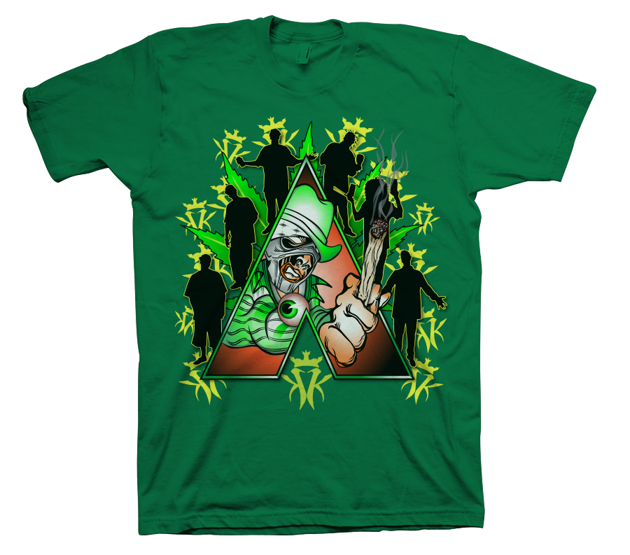 KMK-1002 - Kottonmouth Kings - PAK Work - Green **DISCONTINUED**