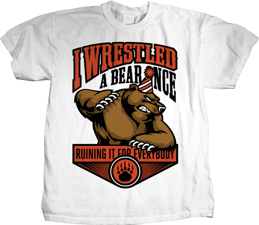 MCO-1023 - I Wrestled A Bear - Mascot  **DISCONTINUED**