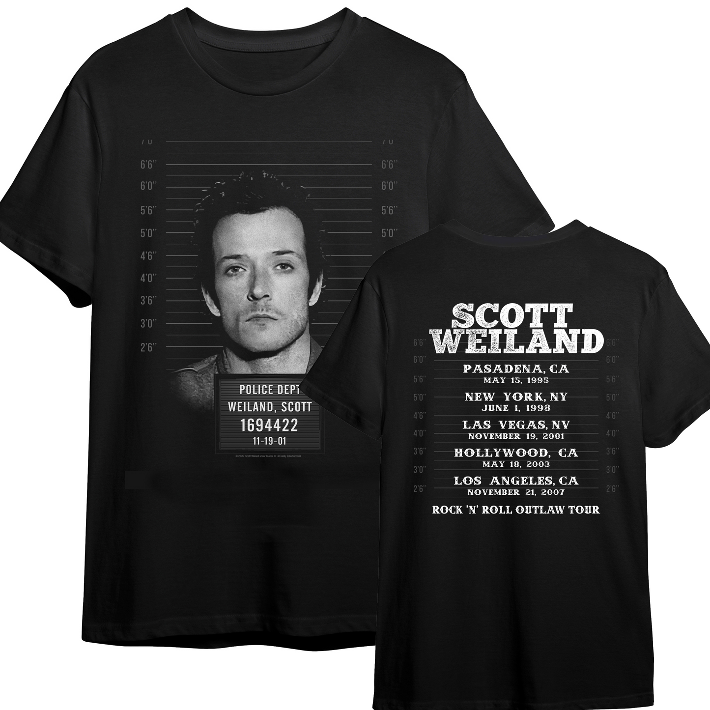 SCW-1001 - Scott Weiland - Mug Shot
