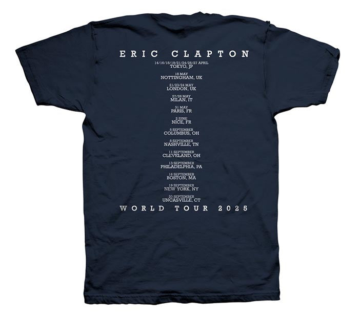 CLP-1003 - Eric Clapton - Slowhand Tour Tee 2025