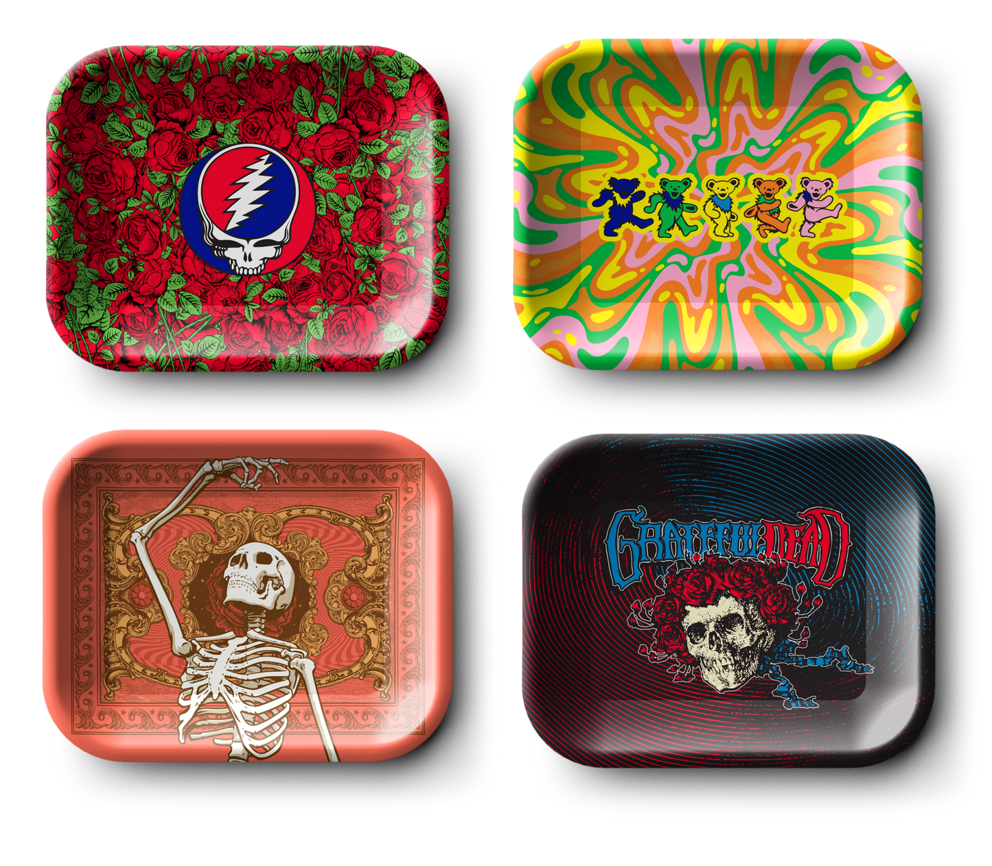 Dead Head Rolling Co - Tin Rolling Tray - Small **DISCONTINUED**