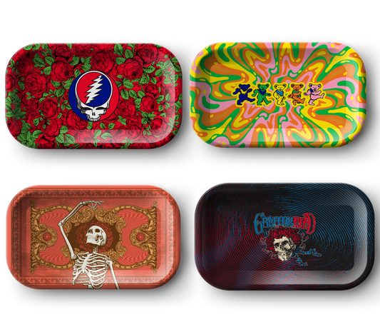 Dead Head Rolling Co - Tin Rolling Tray - Medium **DISCONTINUED**