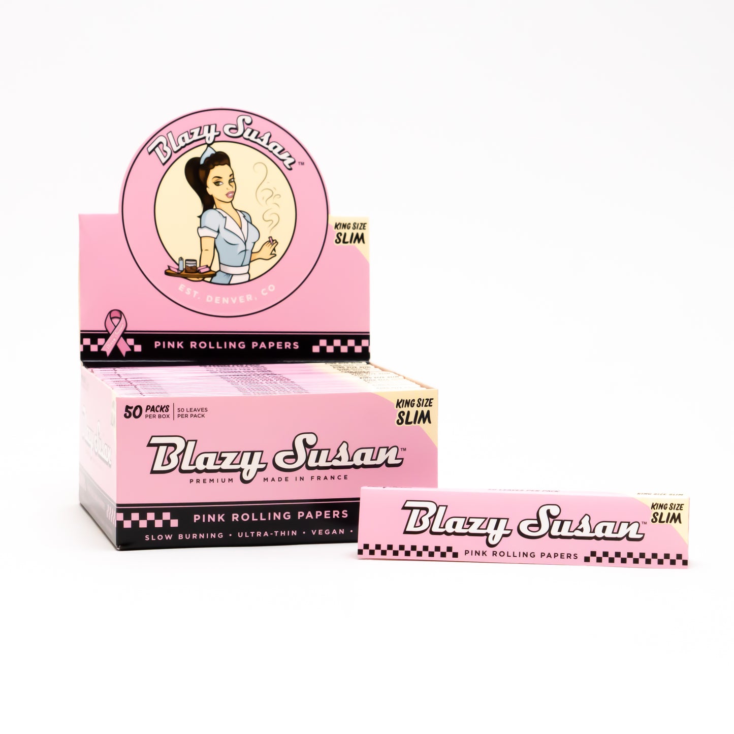 Blazy Susan - Rolling Papers, King Size Slim Booklet **DISCONTINUED**