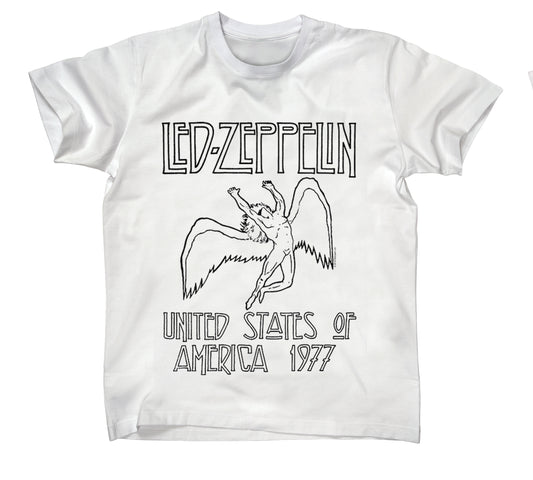 LDZ-1007 - Led Zeppelin - USA '77 (White)