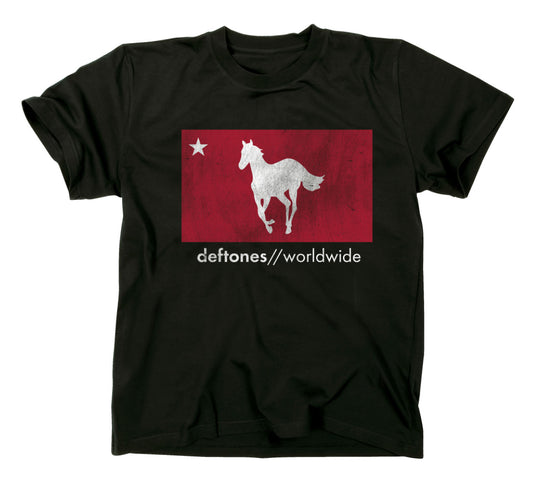 MAN-DEF-1002 - Deftones - Distressed White Pony Express