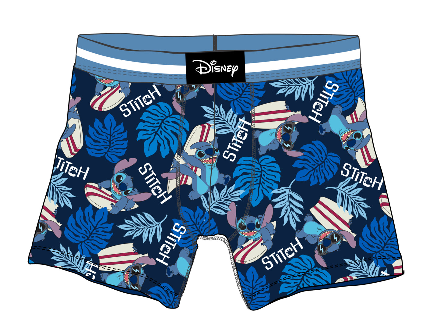 MJC-8648 - Stitch - Surf Leaf Toss **DISCONTINUED**