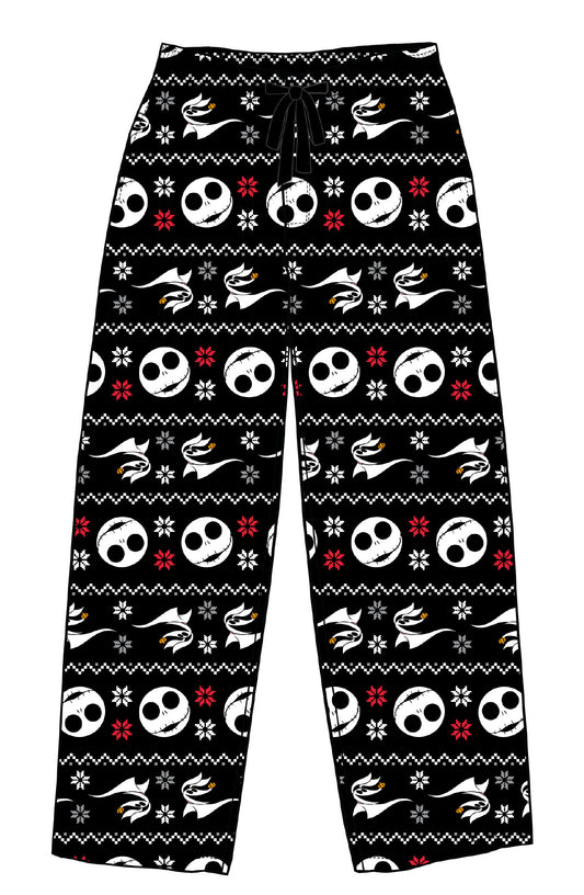 MJC-9013 - The Nightmare Before Christmas - Santa Jack & Zero Lounge Pants   **DISCONTINUED**