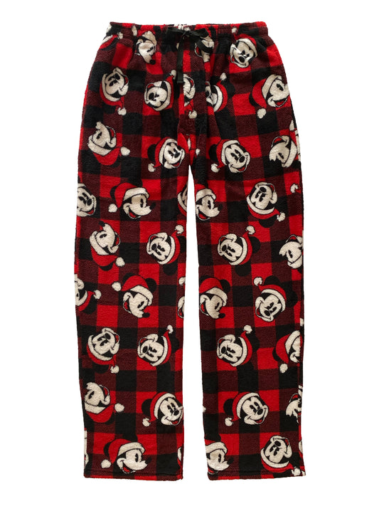 MJC-9670 - Mickey Mouse - Santa Mickey Buffalo Toss Lounge Pants **DISCONTINUED**