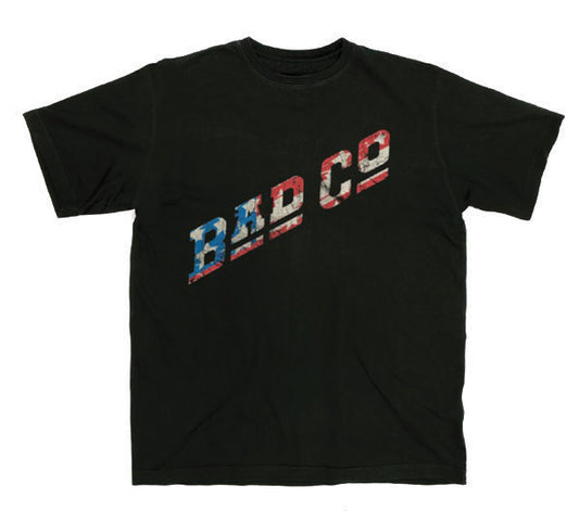 PSP-BCO-1001 - BAD COMPANY - DISTRESSED FLAG LOGO  **DISCONTINUED**