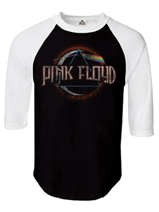PSP-PFD-1002 - Pink Floyd - Dark Side Baseball Jersey  **DISCONTINUED**