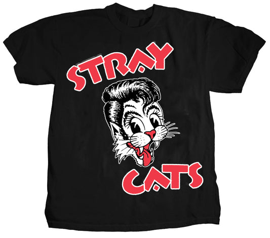 STC-1001 - Stray Cats - Cat Head Logo
