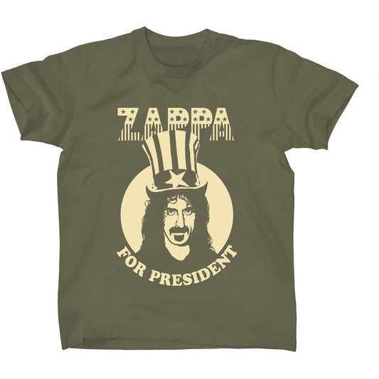 ZAP-1040 - Frank Zappa - For President (Military Green)