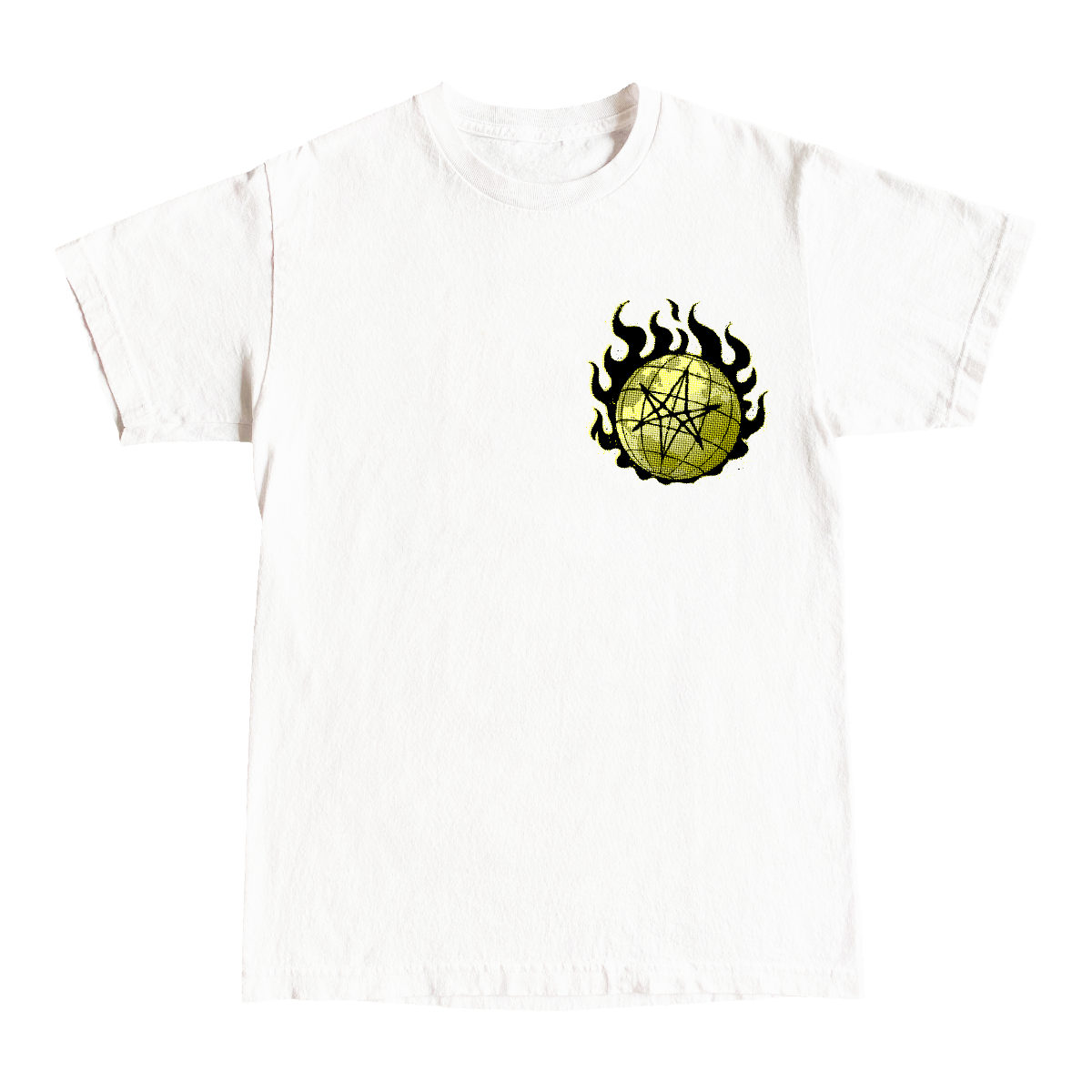 BMH-1002 - Bring Me The Horizon - Flames White ** DISCONTINUED **